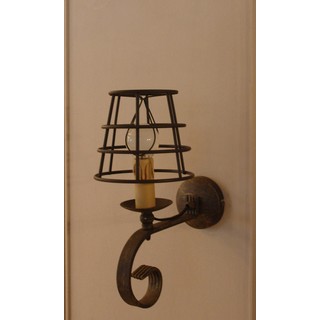 Metal wall lamp